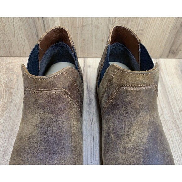 Clarks Demi 2 Beat Ankle Boots Women's 6.5 M Dark Tan Brown Slip On 13713 - Picture 8 of 16